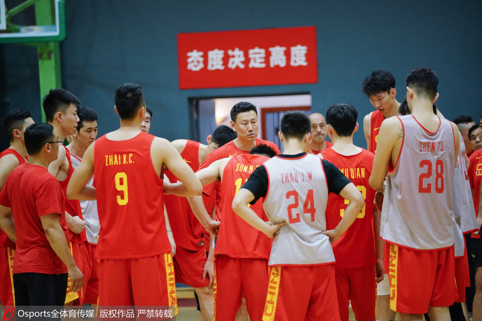 中国男篮备战世界杯，主帅李楠透露重点阵容，众将齐聚备战